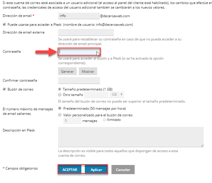 como cambiar la contraseña de correo hit soluciones_3