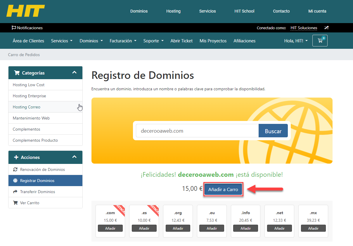 registrar dominio hit soluciones_3